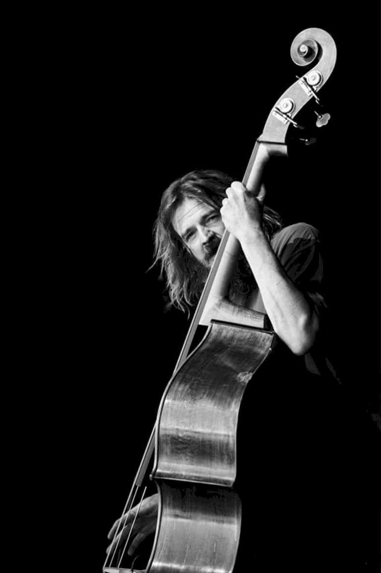 Martin Brunsden on double bass