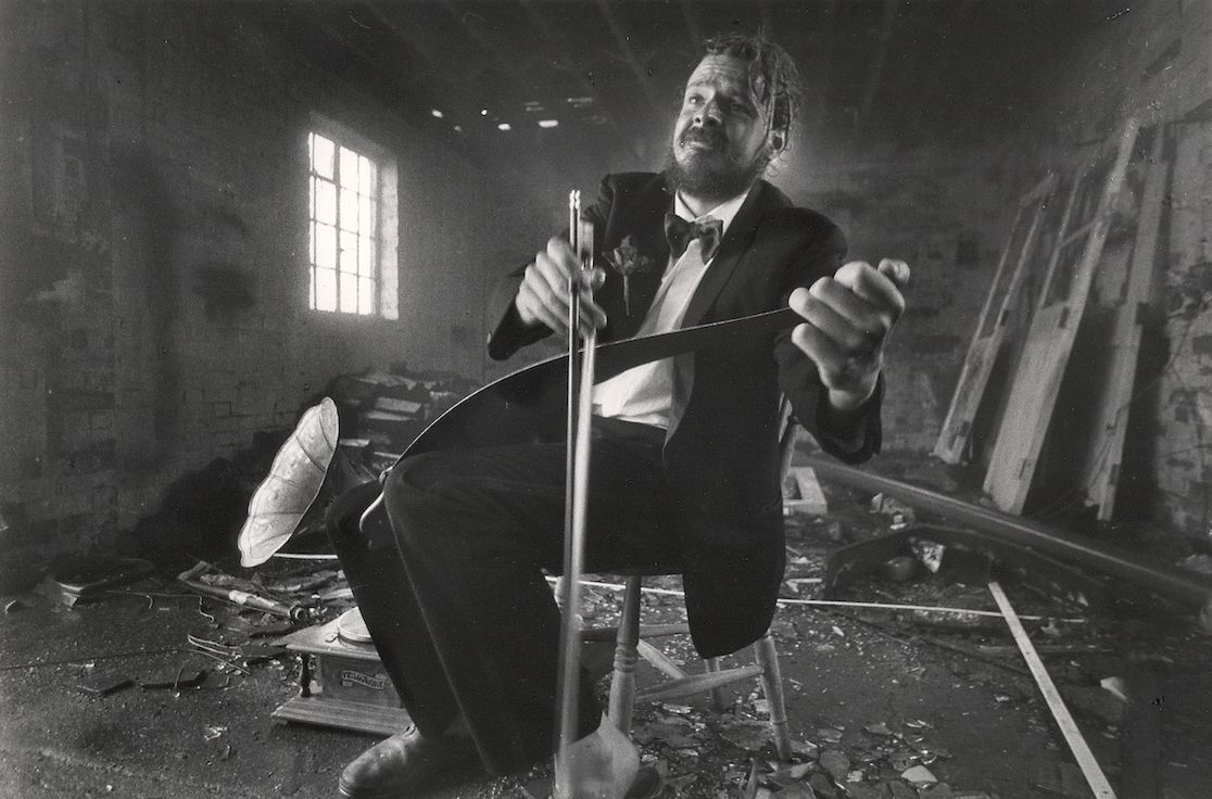 Martin Brunsden on singing saw by John Miles